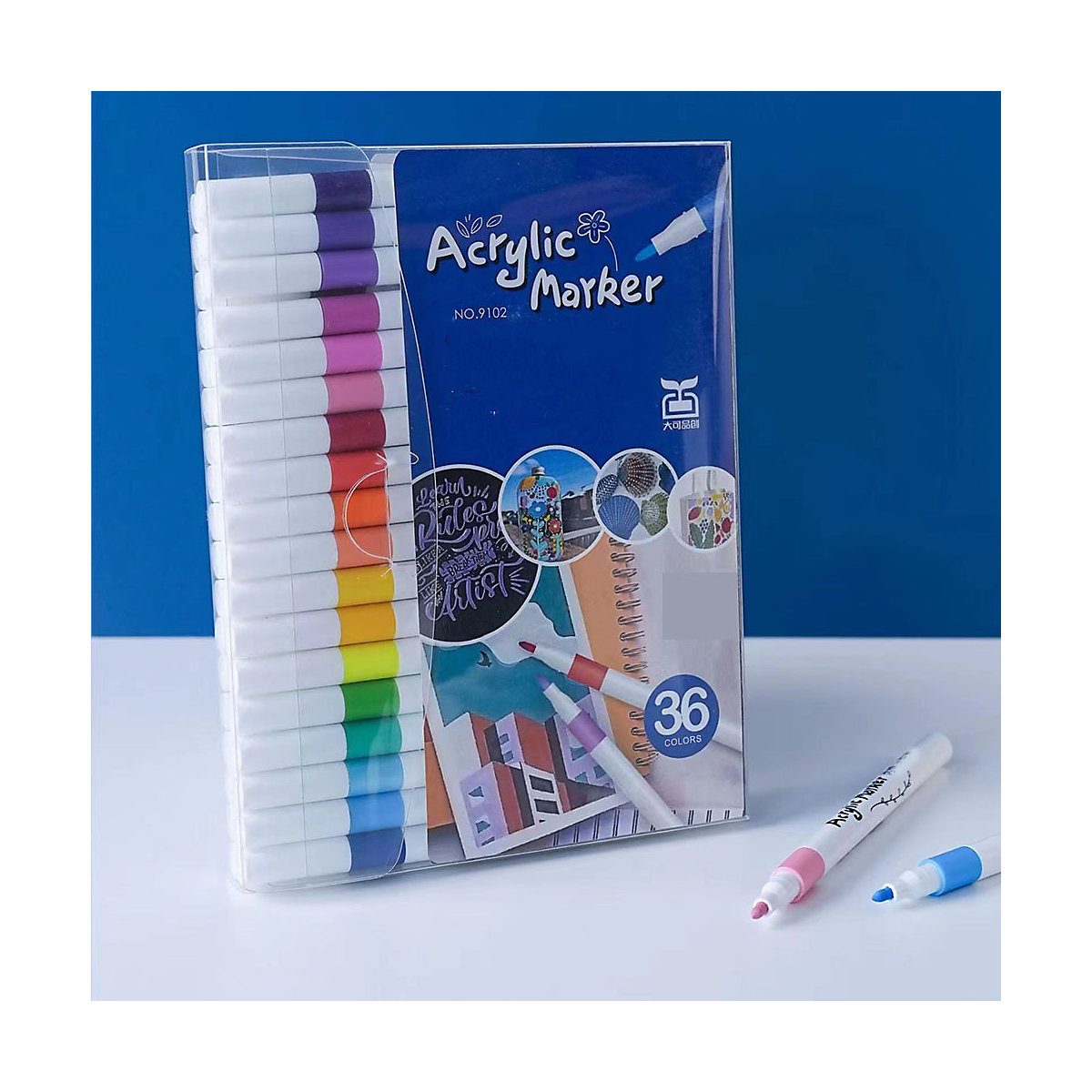 Acryl-Marker DIY Malerei Farbe auf Wasserbasis Farbe Stift Graffiti-Stifte für Kinder Acrylstifte