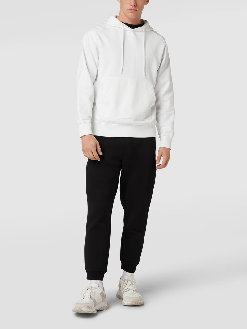 Sweathose mit Logo-Detail Modell 'Hover' in schwarz