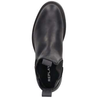 Replay Ryder2 Chelsea Boots in schwarz
