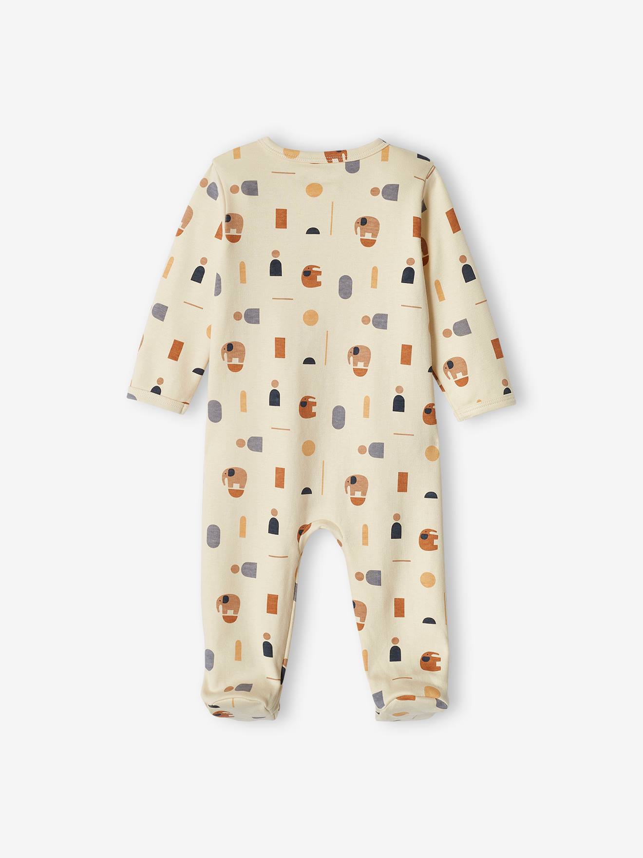 Vertbaudet 2er-Pack Jungen Baby Strampler Oeko-Tex - blau chambray