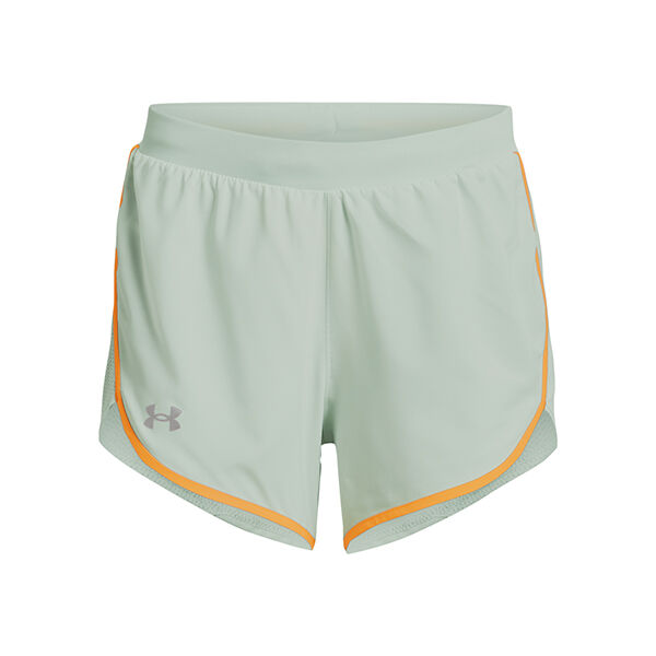 Fly-By Elite 3in Shorts Damen - Grün, Orange