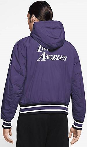 Nike Performance Herren Jacke NBA LOS ANGELES LAKERS CITY EDITION