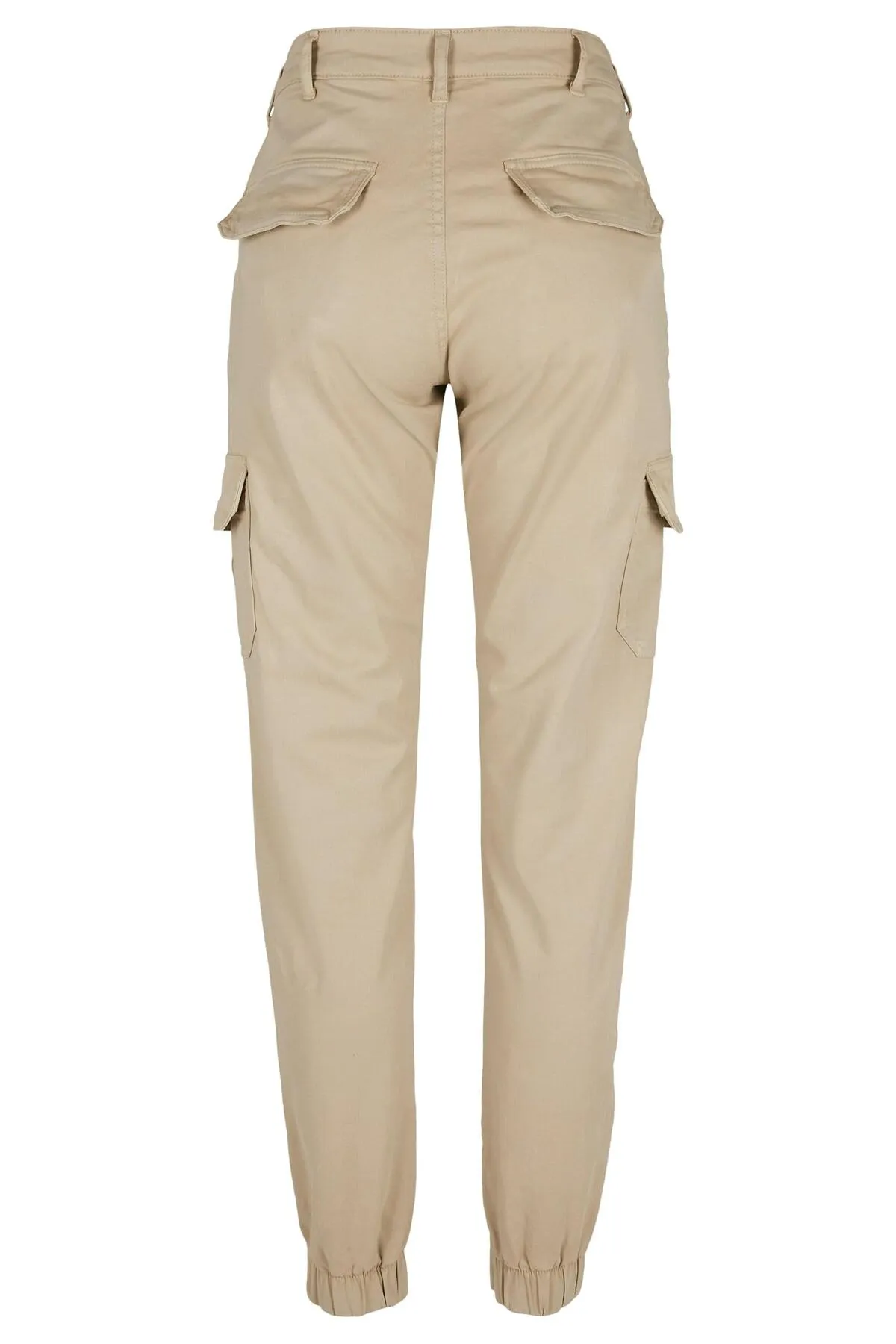 Urban Classics  Damen Cargohose mit hoher Taille für Damen
