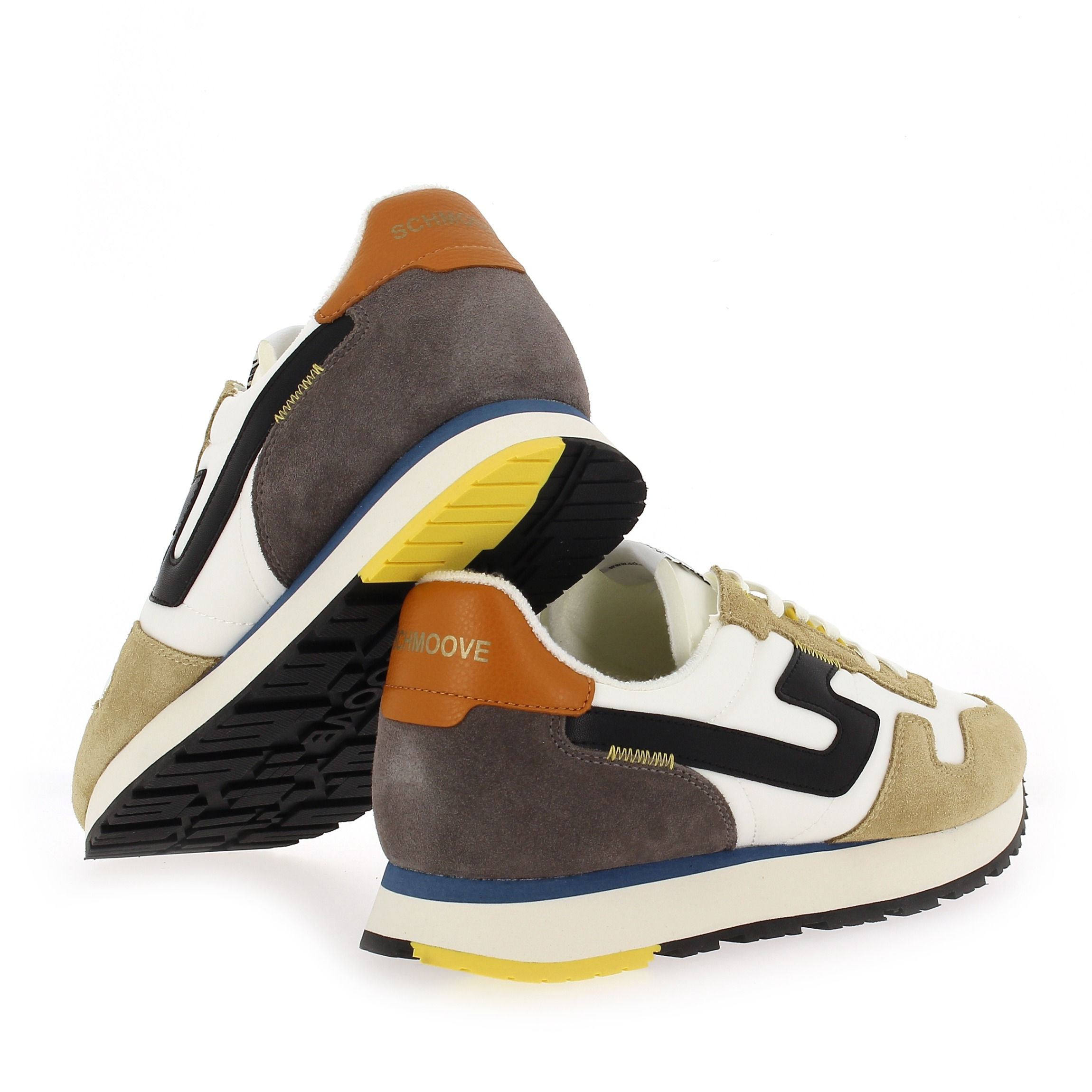 Schmoove  ATHENE RUNNER M - Beige Blanc