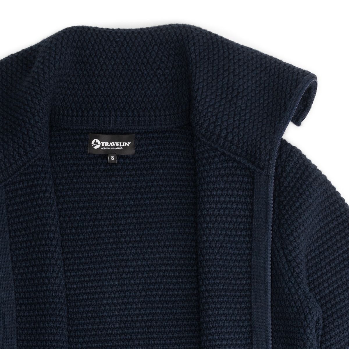 Travelin' Nivala marineblaue Damen Weste