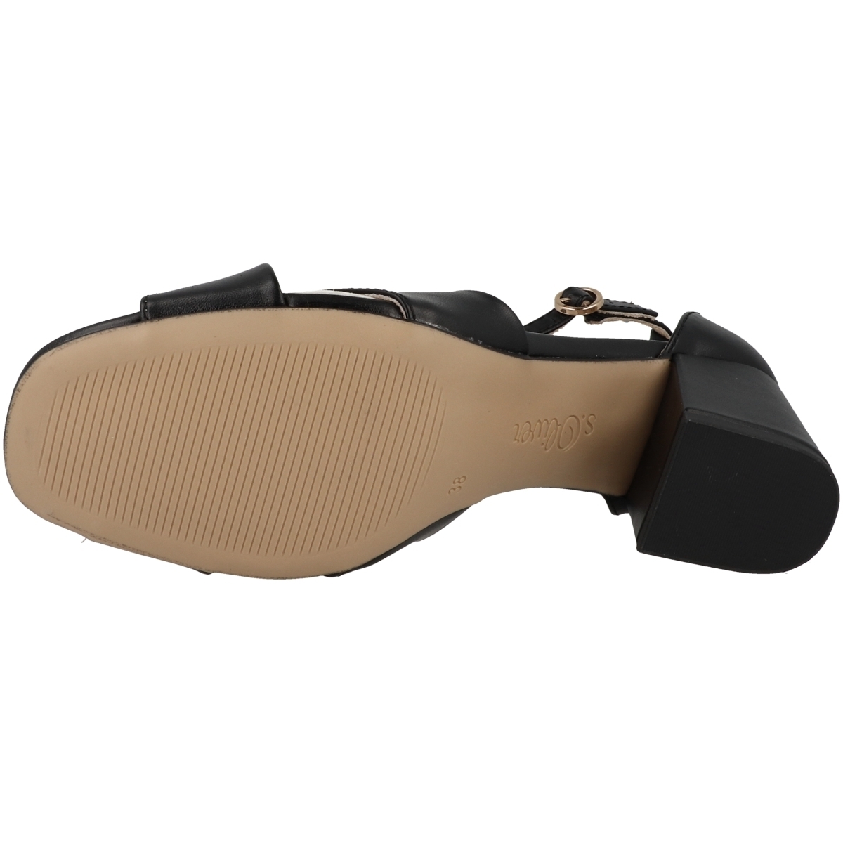 s.Oliver 5-28308-38 Sandaletten schwarz