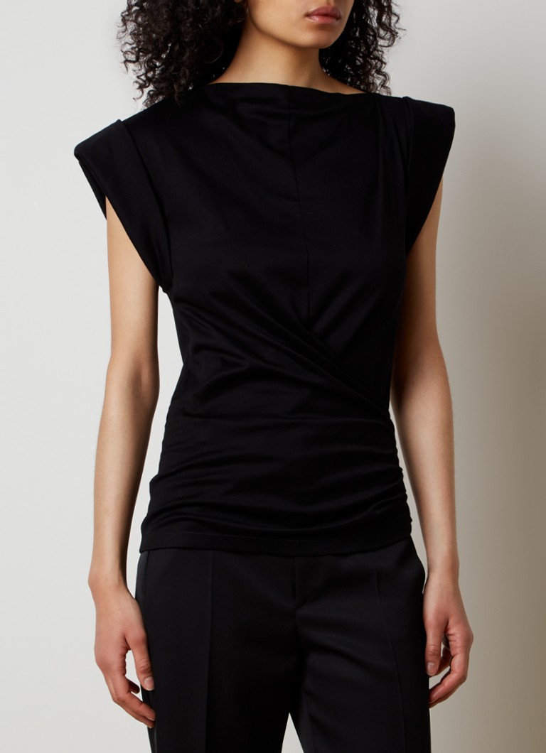 T-shirt Isabel Marant Maisan con dettaglio drappeggiato