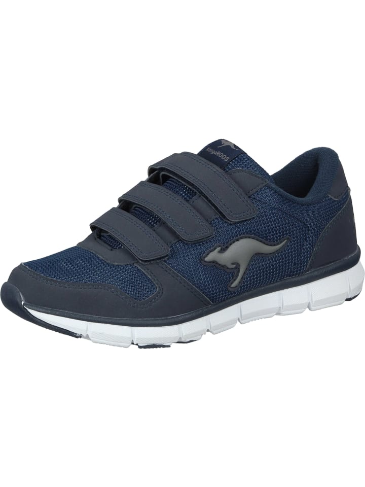 Kangaroos Klettverschluss-Schuhe in dk navy/grey günstig kaufen