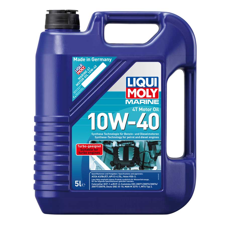 Liqui Moly Marine 4T Motor Oil 10W-40 Motoröl, 5 Liter - ATU