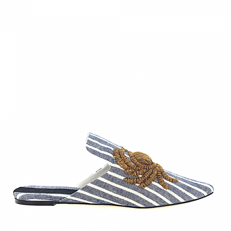 SANAYI 313 - Slipper 113002 Textil - blau