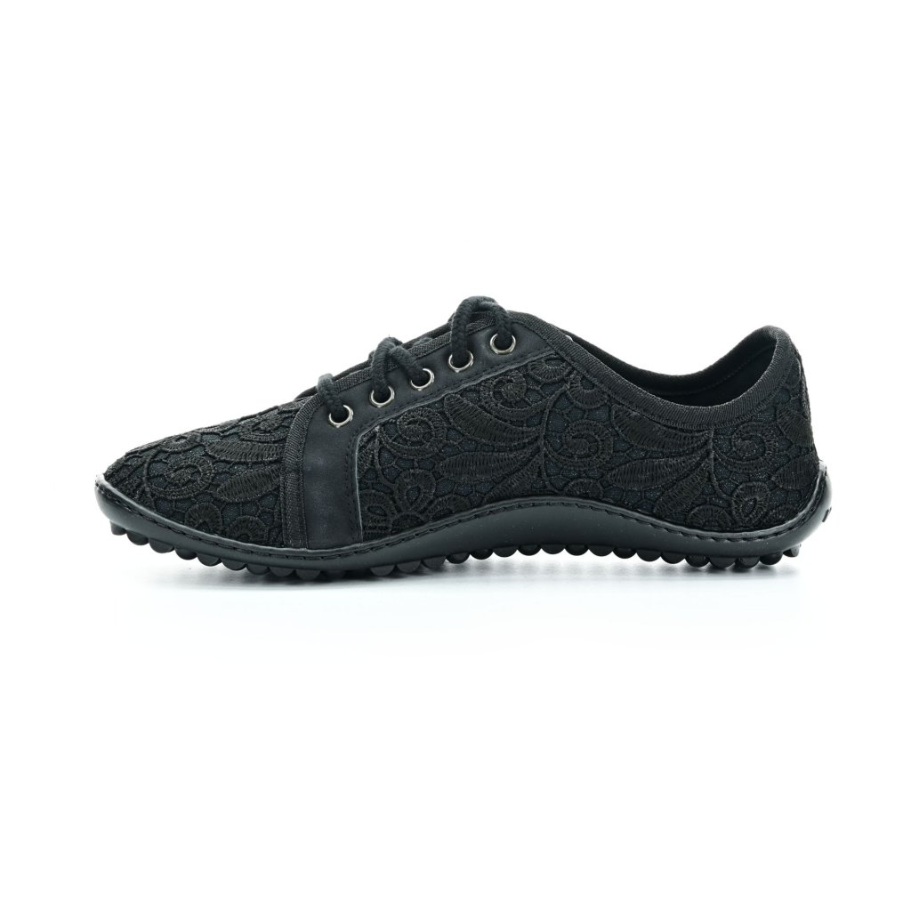 Leguano Amalfi Nero Barfußsneakers