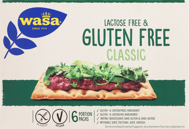 Wasa Knäckebrot classic glutenfrei