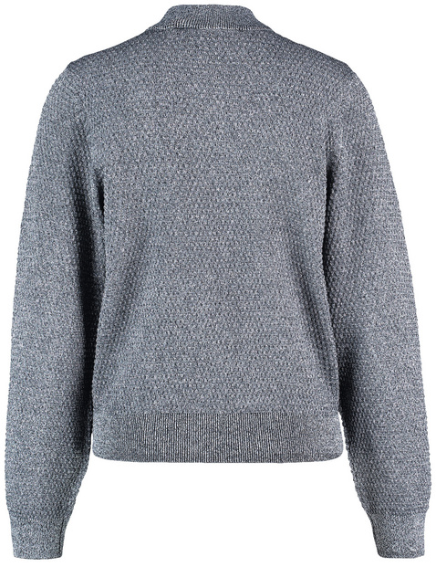 Pullover aus Struktur-Strick