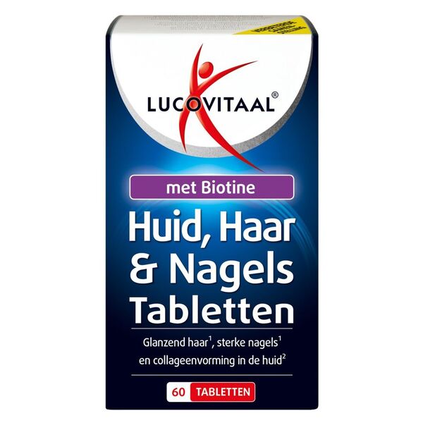 Lucovitaal Hud-, Hår- och Nageltabletter 60 stycken