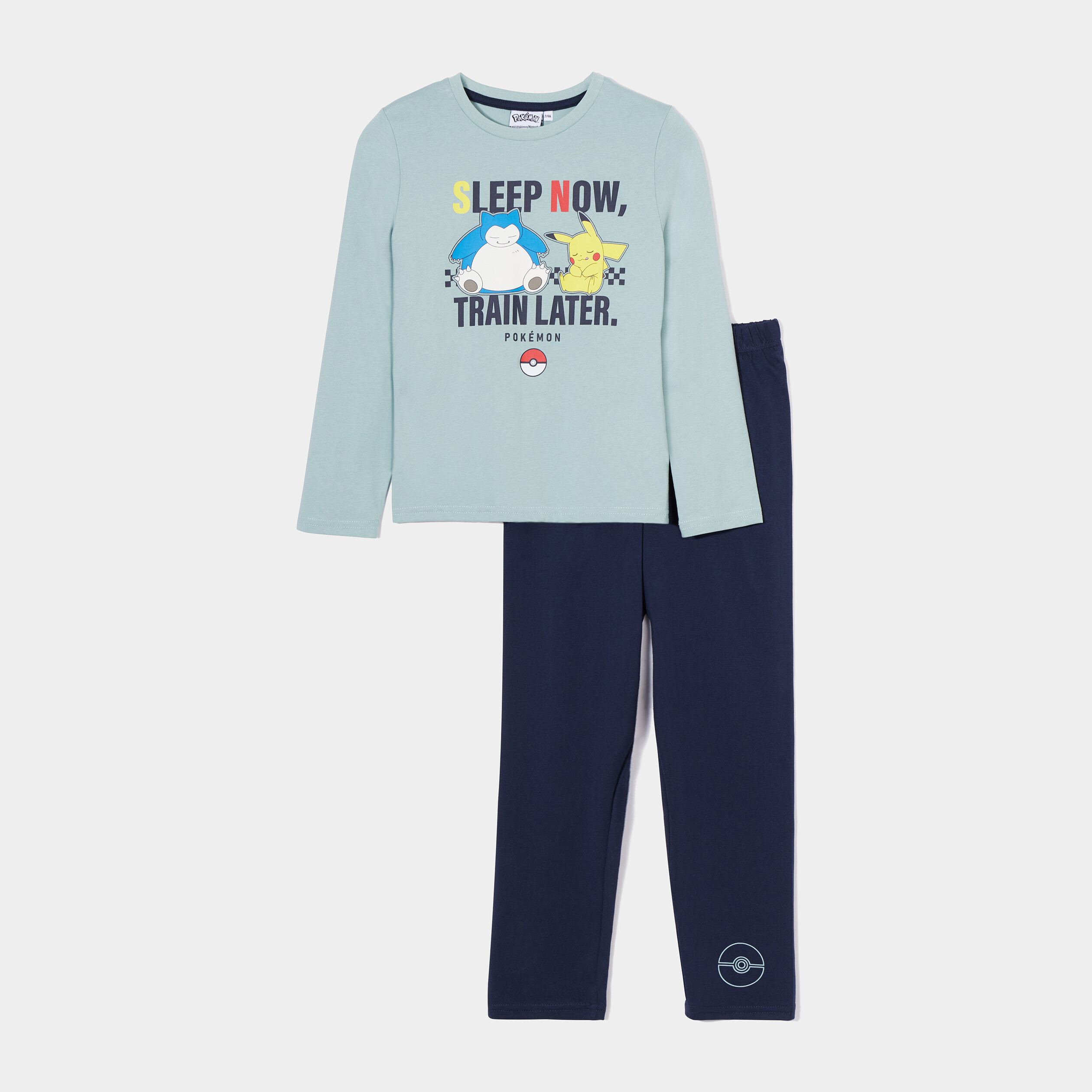 Ensemble pyjama pantalon Pokémon vert garçon | La Halle