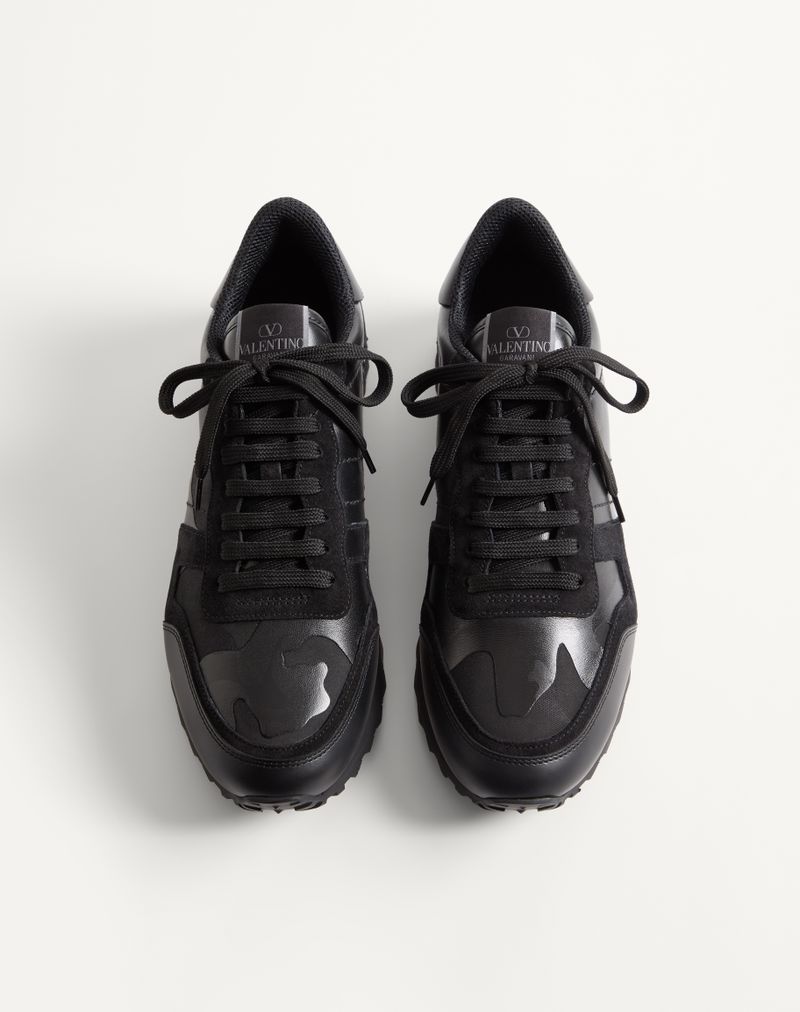 Baskets Rockrunner Camouflage Noir
