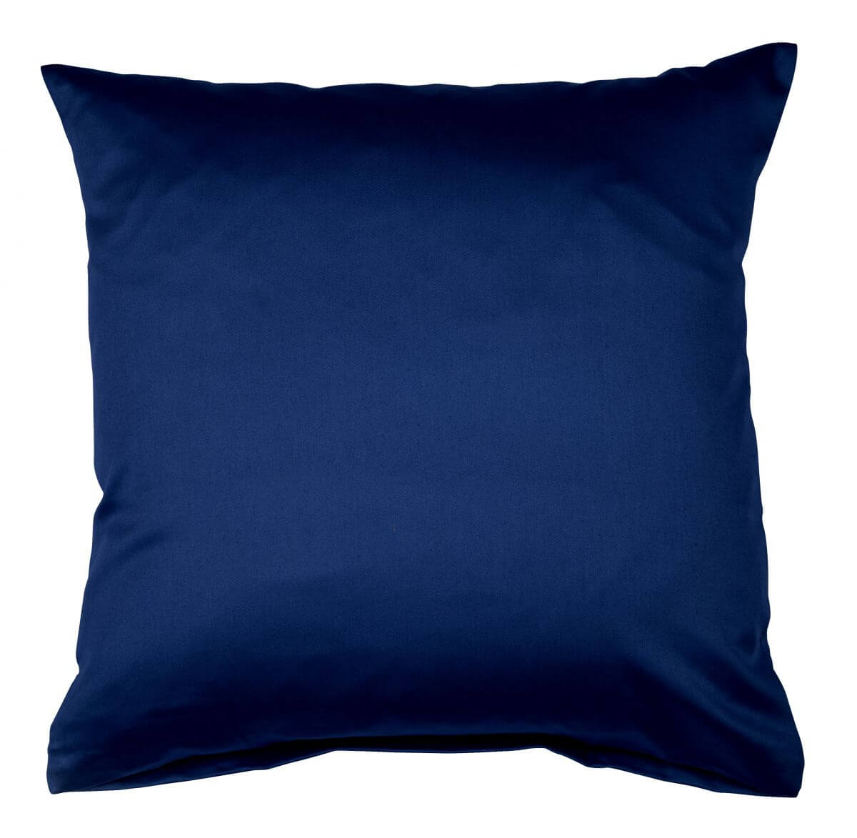 Janine Colors Mako-Satin Kissenbezug Marine 40 x 40 cm