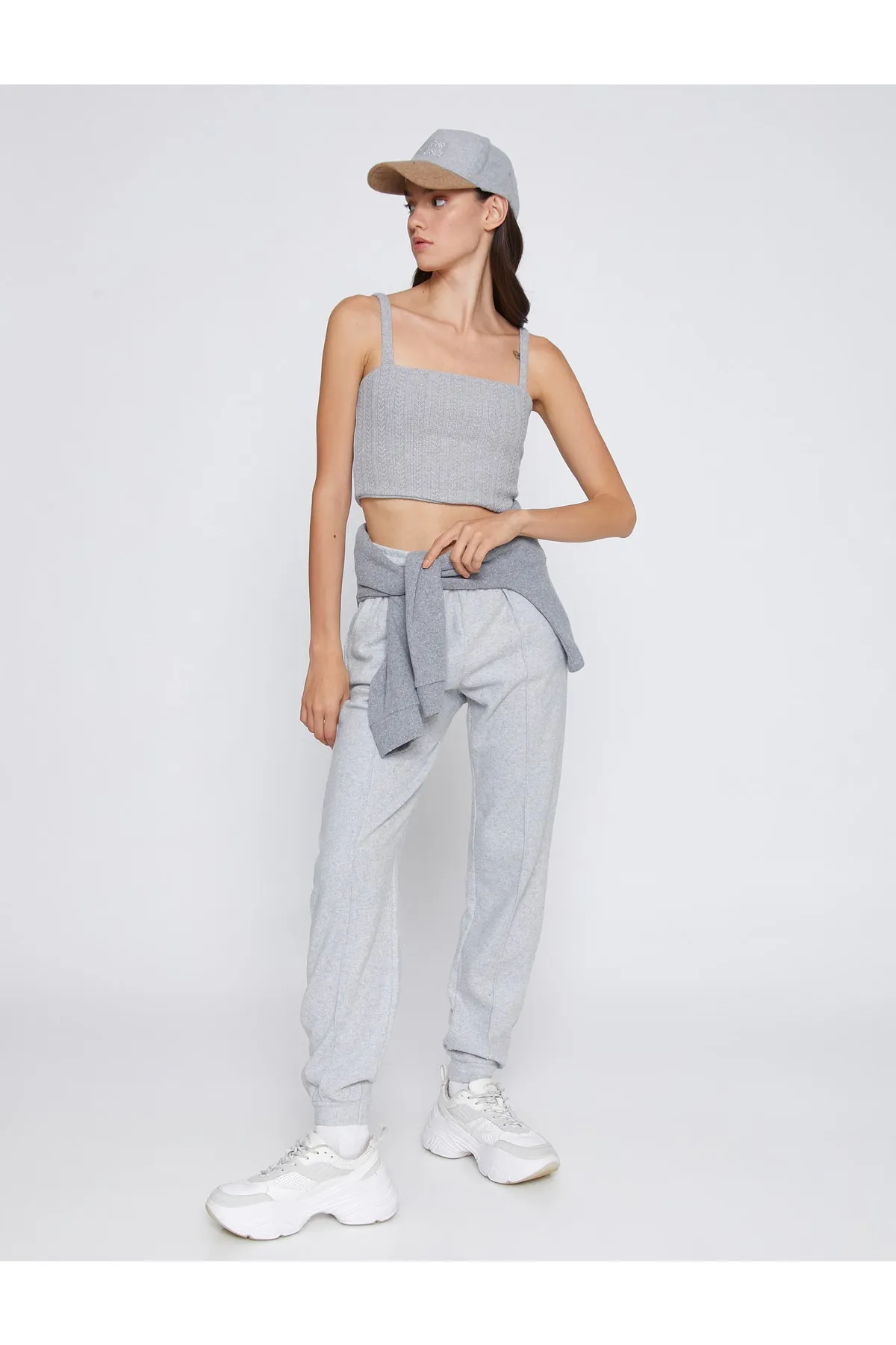Koton  Jogger-Jogginghose gerippt