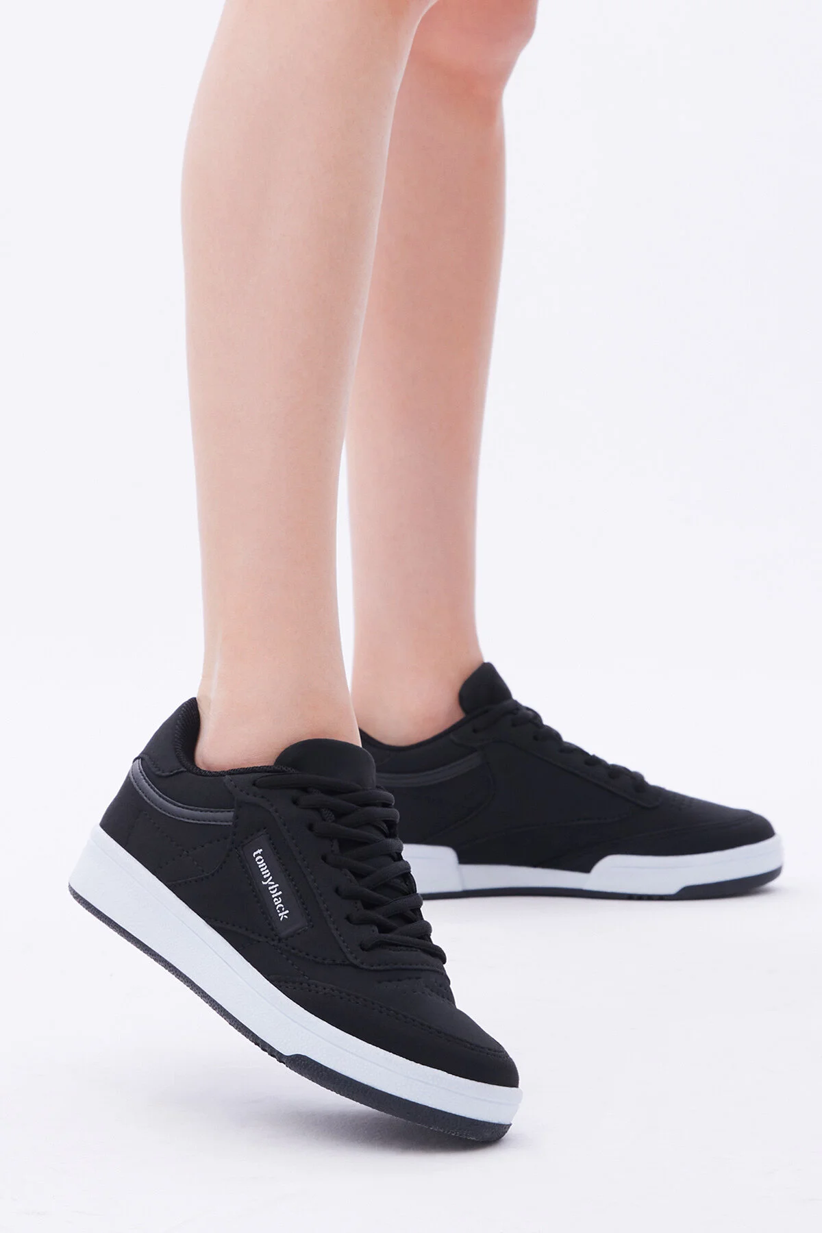Tonny Black  Schwarze Unisex-Sportschuhe Tb107