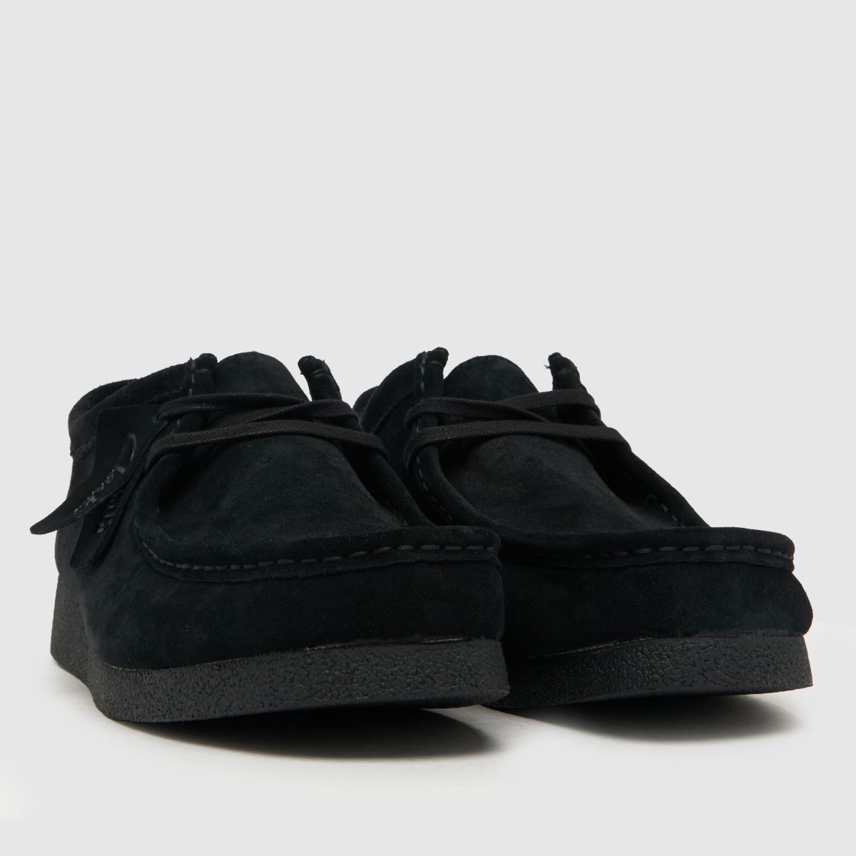 Clarks wallabee evo cipő fekete színben