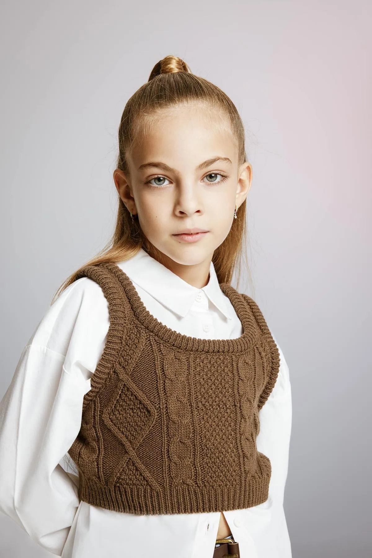 DeFacto  Mädchen-Strickpullover mit Trägern