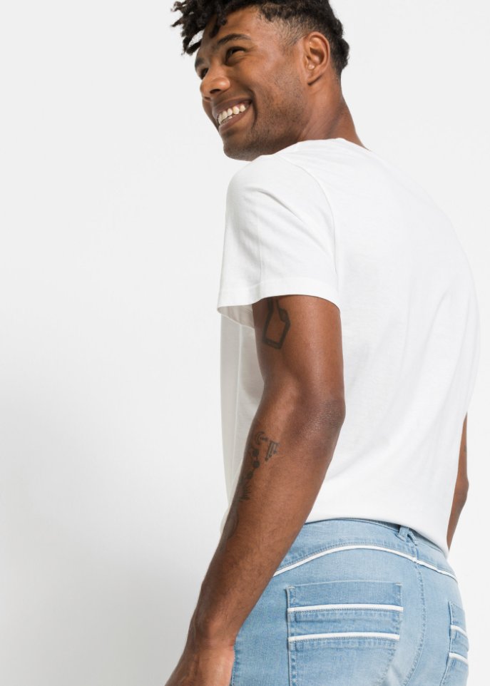 Regular Fit Stretch-Jeans, Straight