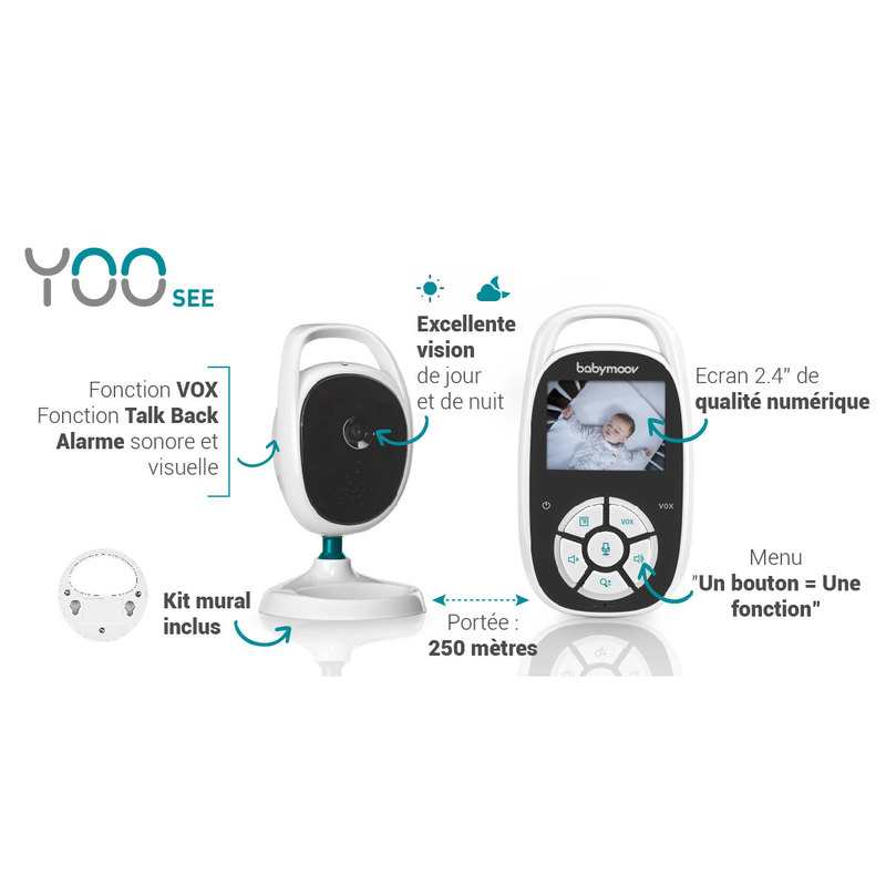 Babyphone vidéo Yoo-see Babymoov