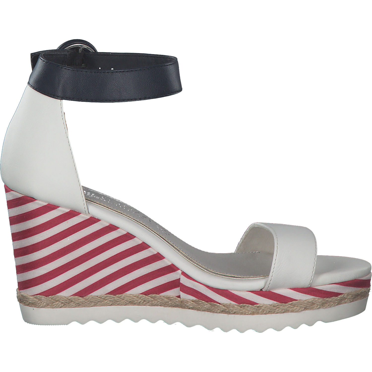 Marco Tozzi 88703, Klassische Pumps, Damen, Weiß/Blau