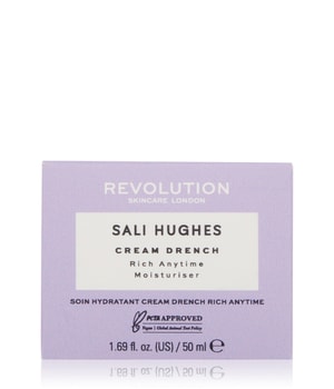 REVOLUTION SKINCARE Sali Hughes Cream Drench Rich Anytime Moisturiser Gesichtscreme-50 ml