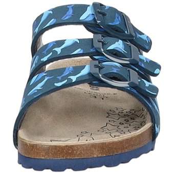 Re-Laxx Pantolette in blau