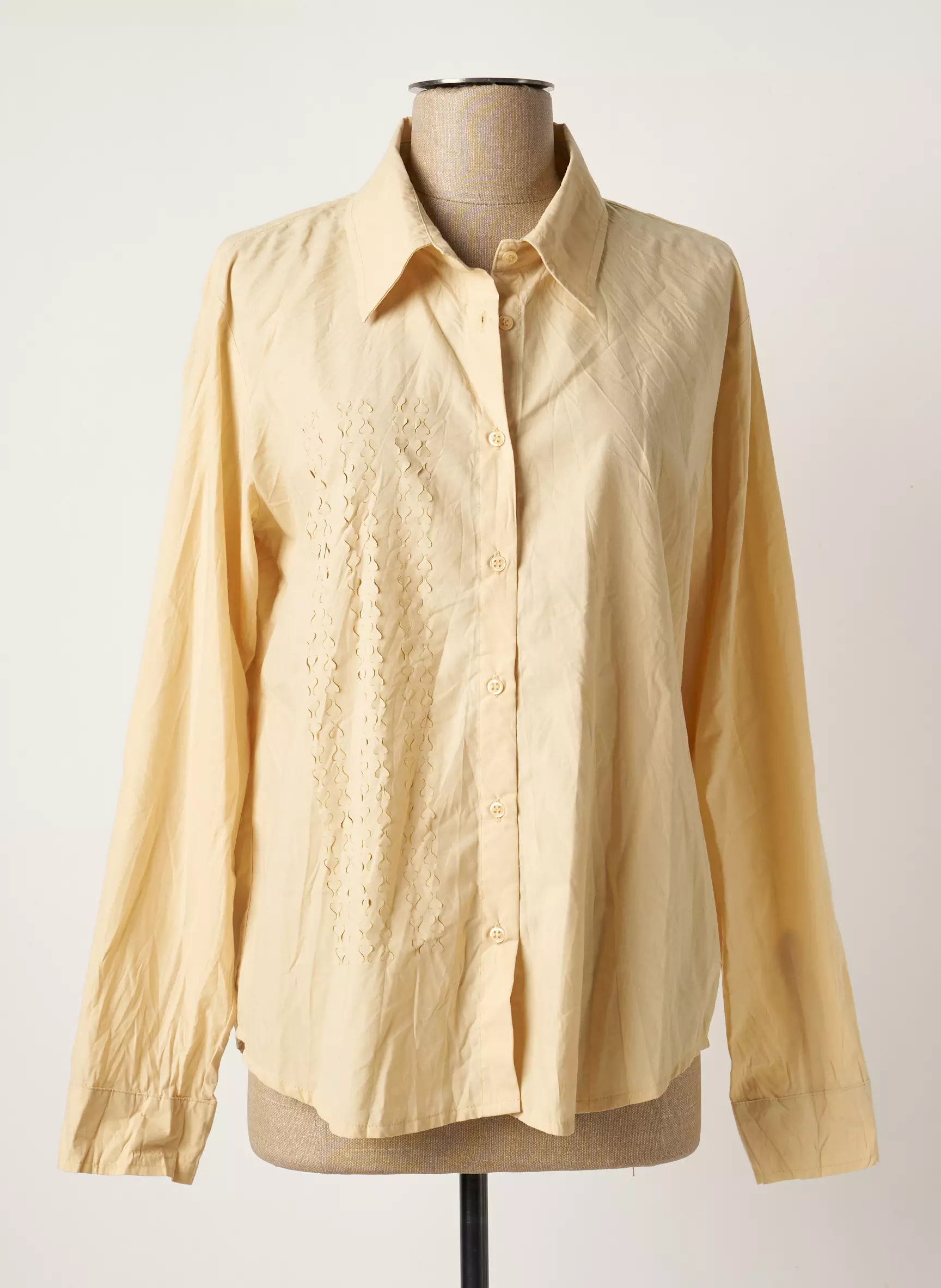 Lauren Vidal Chemisiers Femme couleur beige