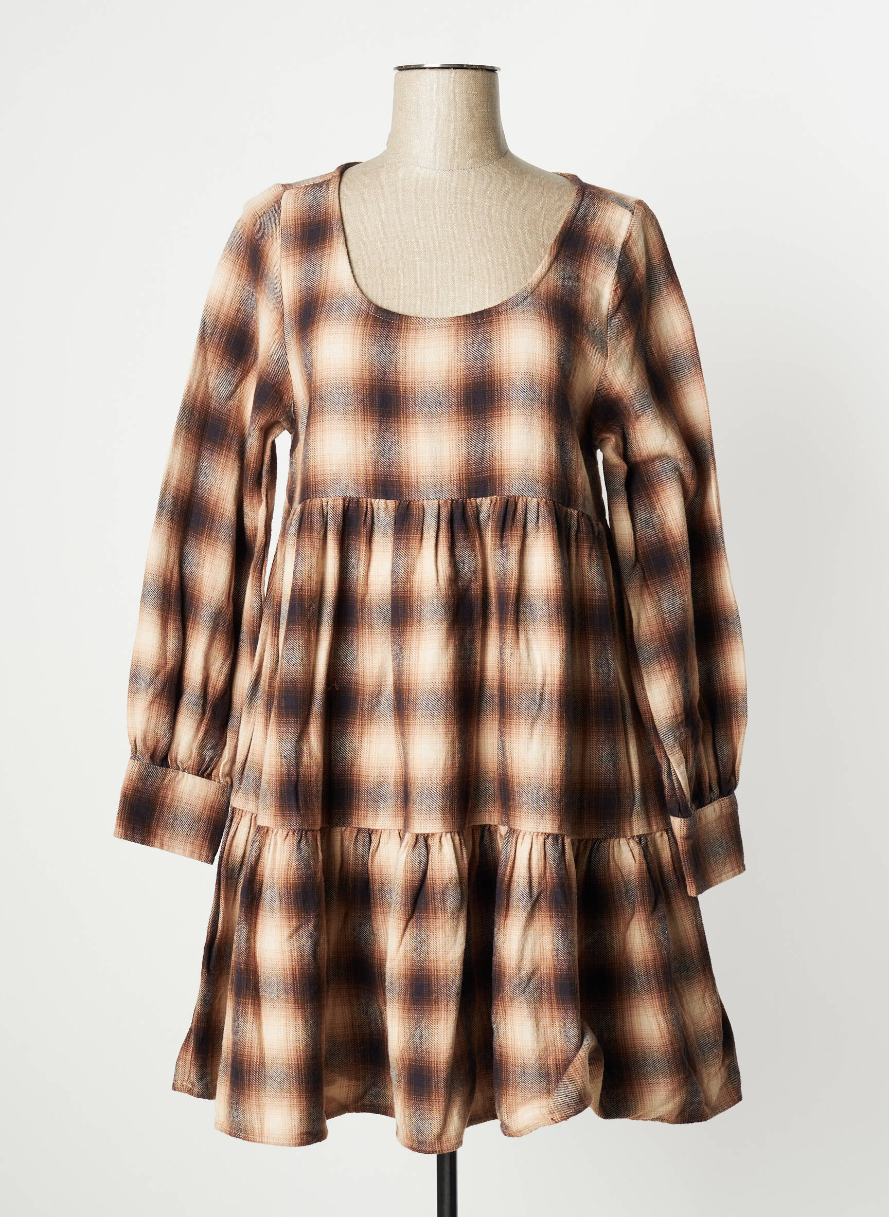 Levis Robes Mi Longues Femme couleur marron