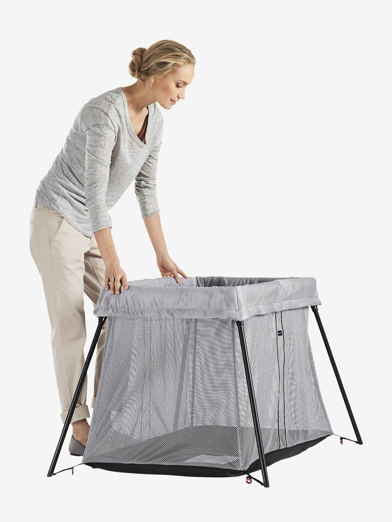 Baby bjorn Baby Reisebett LIGHT BABYBJÖRN - silber