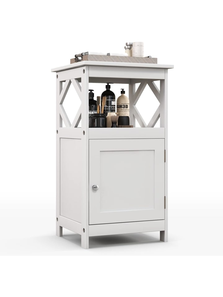COSTWAY Badezimmerschrank 74cm in Weiß günstig kaufen onesize