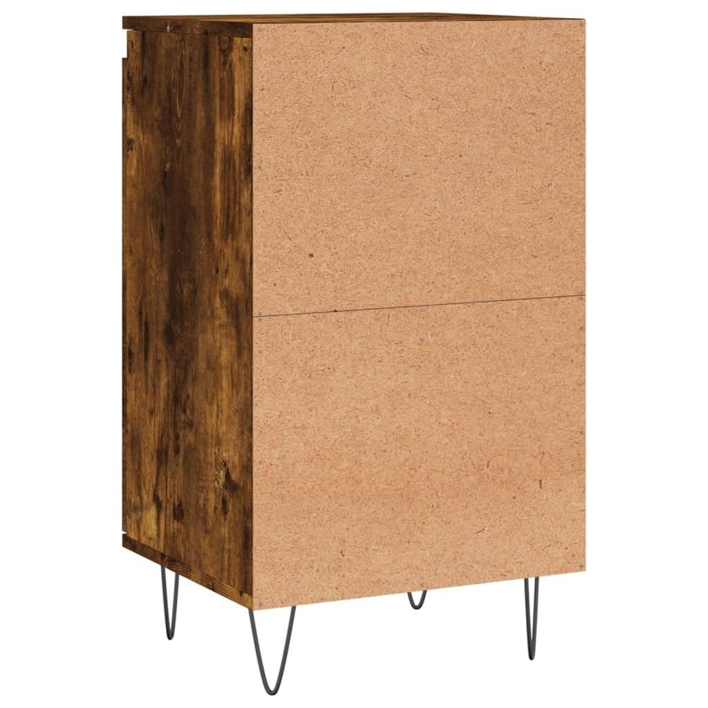 vidaXL Sideboard Sideboard Räuchereiche 40x35x70 cm Holzwerkstoff (1 St)