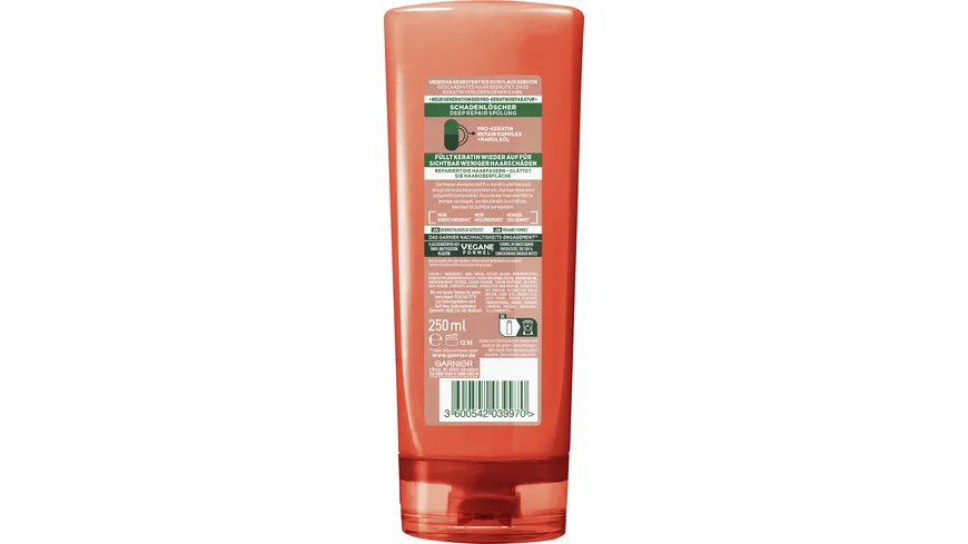Garnier Fructis Spülung Schadenlöscher für stark geschädigtes Haar 250 ml