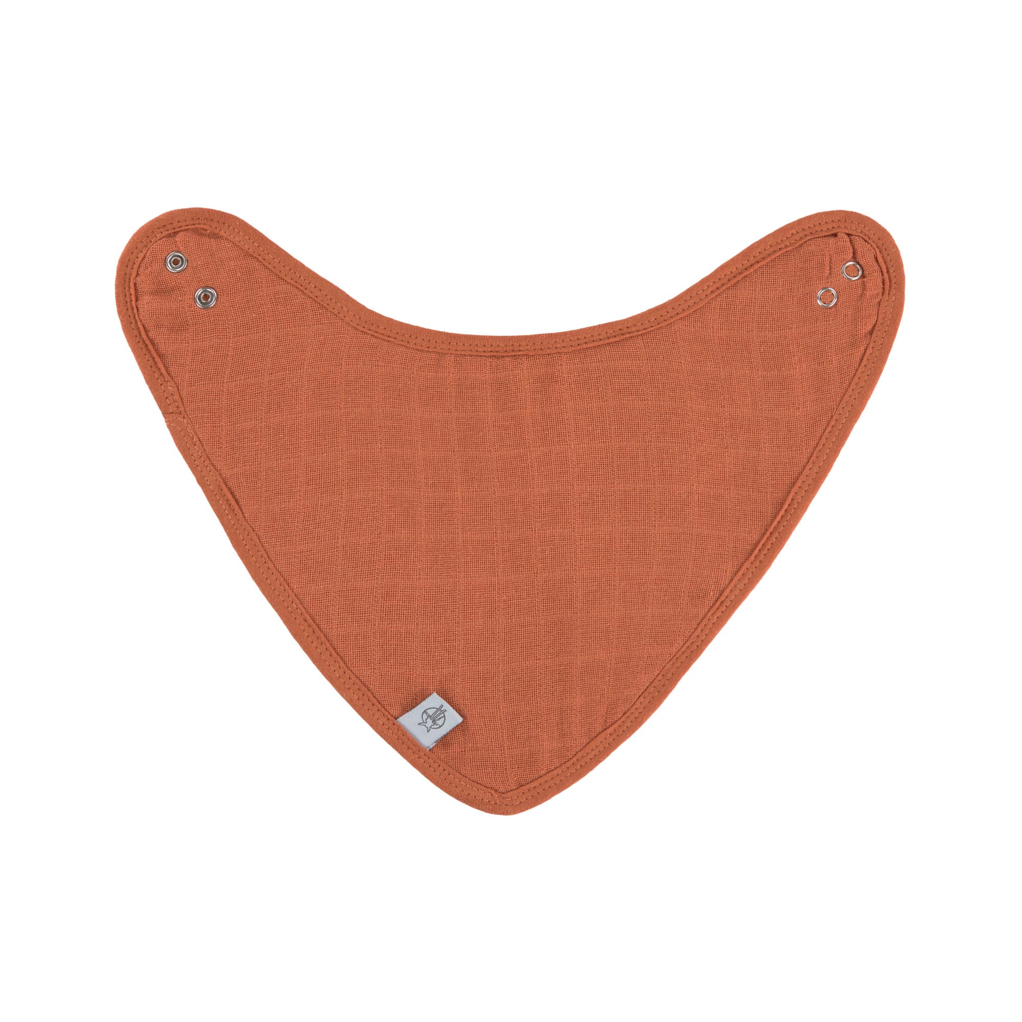 Halstuch Mull (3 Stk) - Bandana, Powder Pink Milky Rust