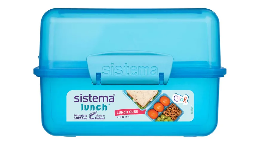 sistema Lunchbox LUNCH CUBE 1,4l Achtung: diesen Artikel gibt es in verschiedenen farblichen Ausführungen. Sie erhalten nur 1 Artikel (zufällige Auswahl im Lager). Eine Vorauswahl ist leider nicht möglich.