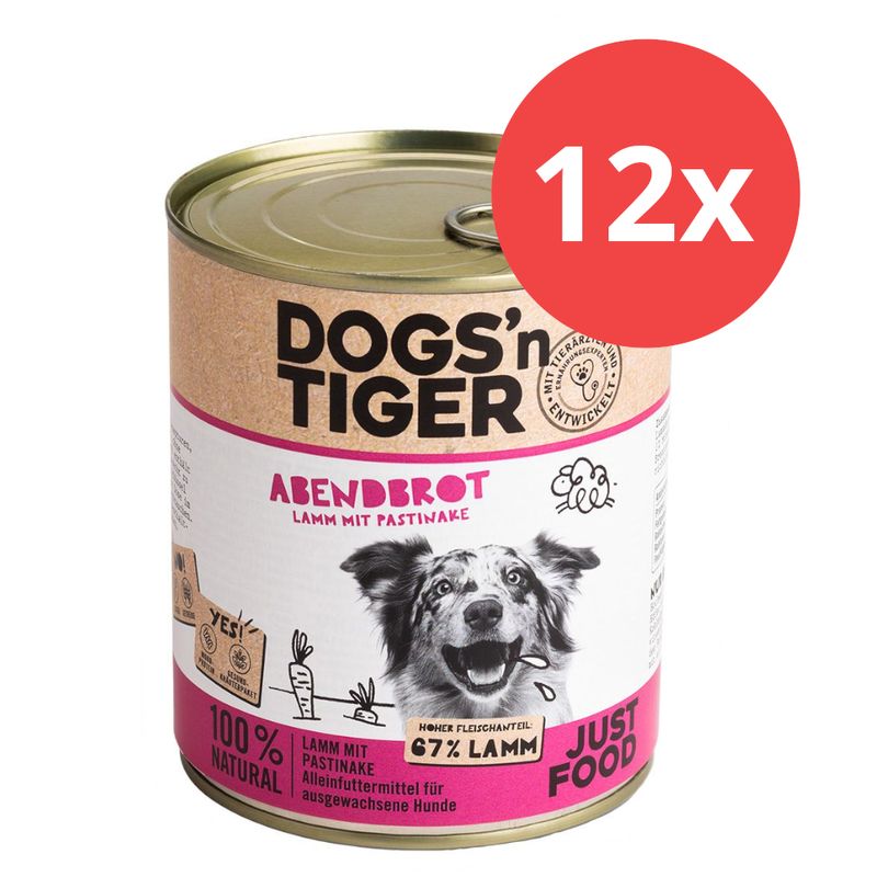 Sparpaket Dogs'n Tiger Adult 12 x 800 g