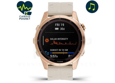 Garmin Fenix 7S Sapphire Solar Titane