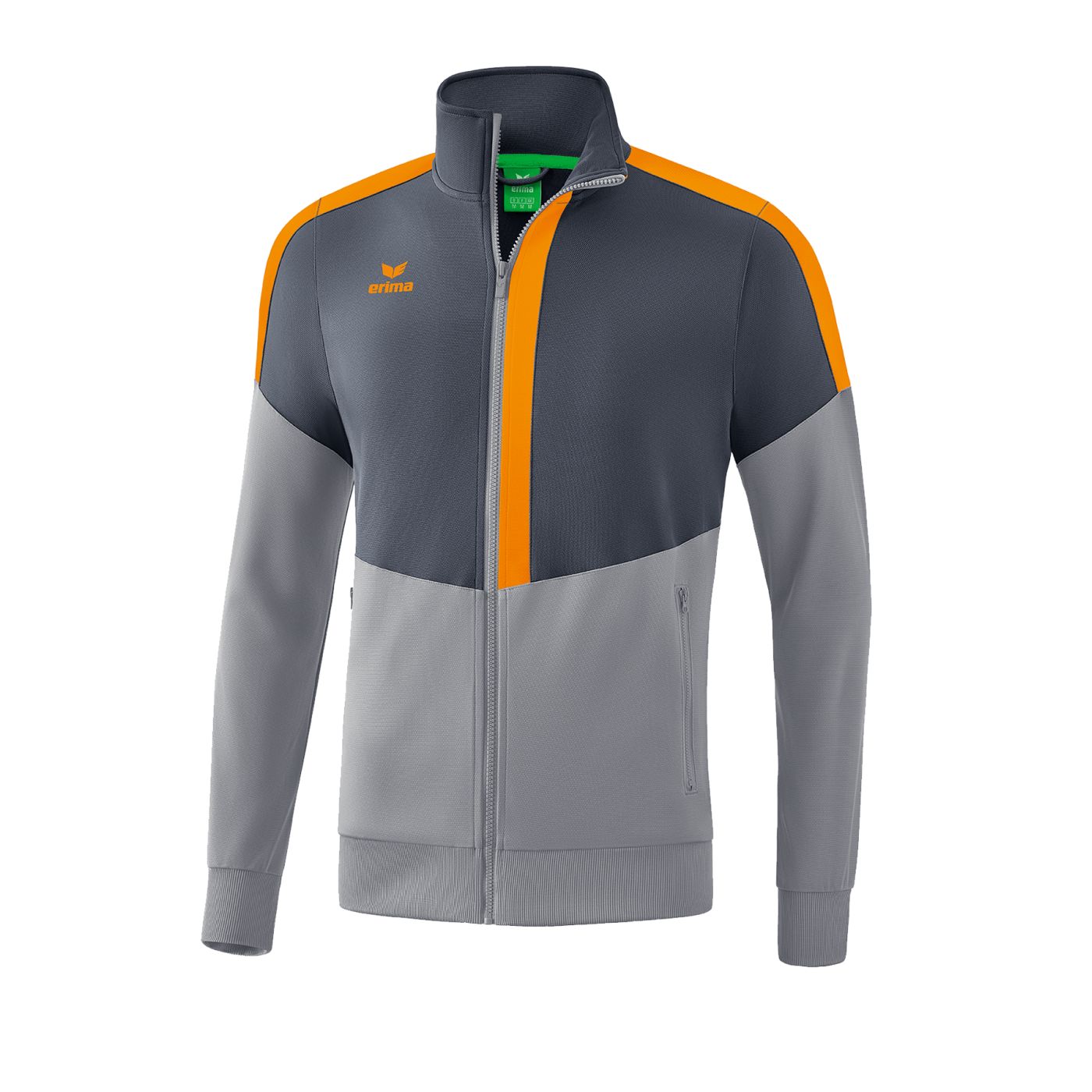 Erima Squad Trainingsjacke Kids Grau Orange
