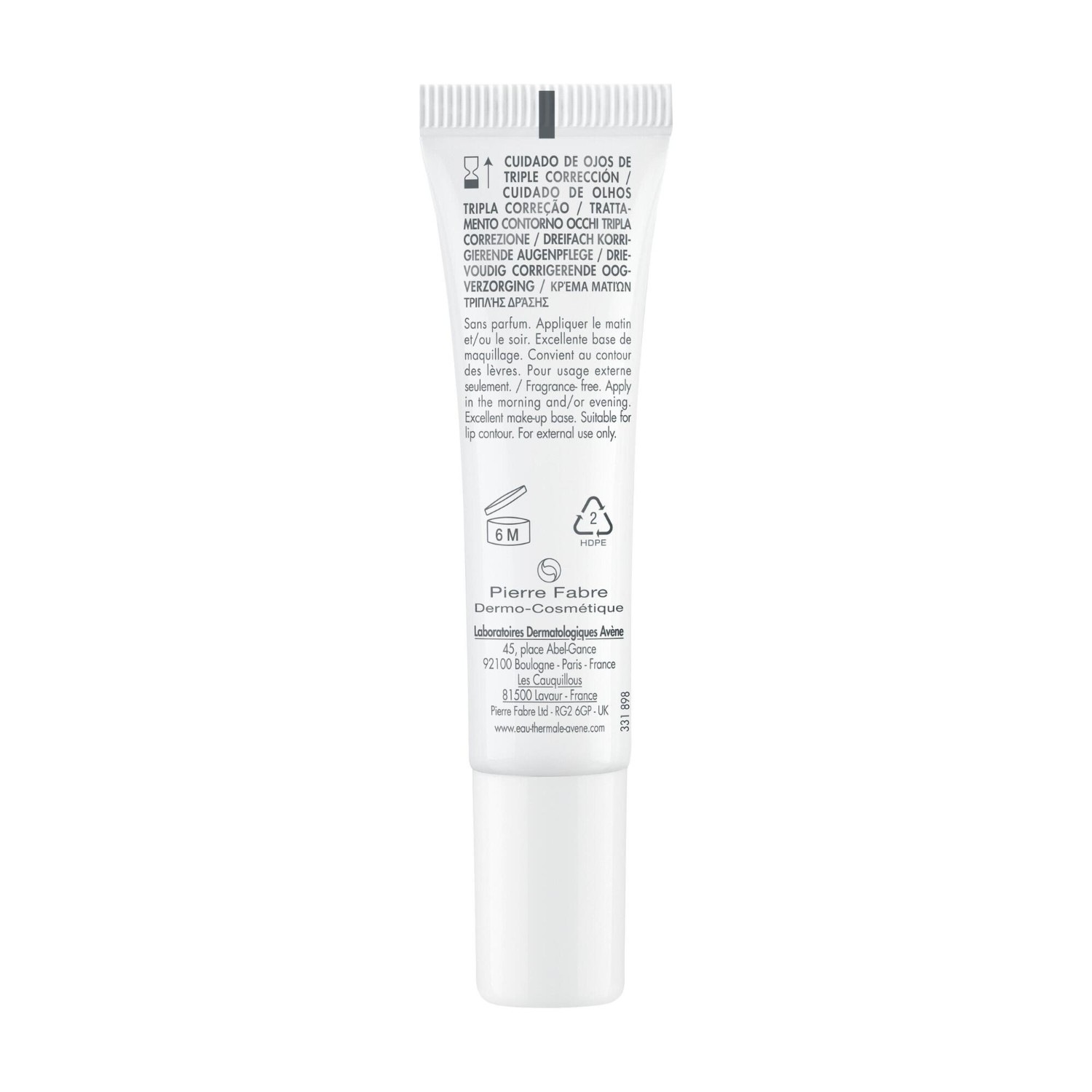 Pielęgnacja oczu Avène Triple Correction