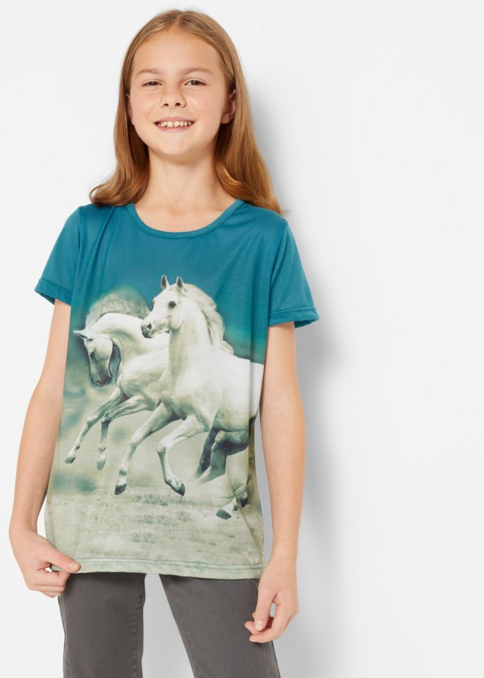 Mädchen T-Shirt mit Fotodruck