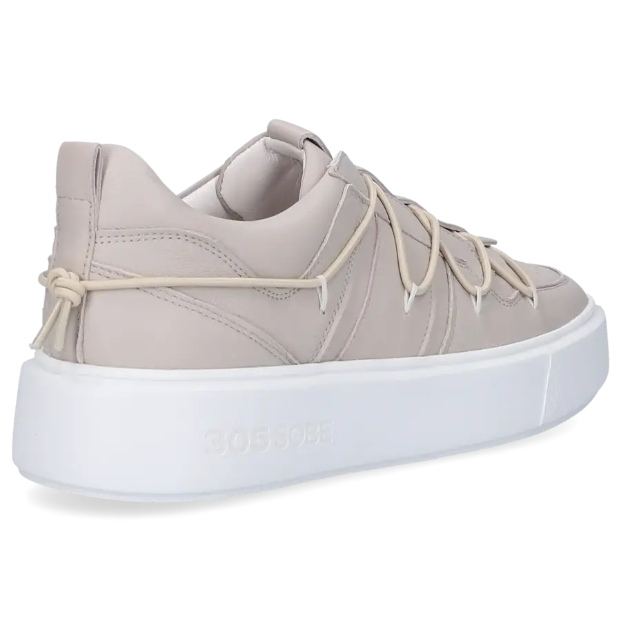 305 SOBE - Sneaker low DONUT Nappaleder - grau