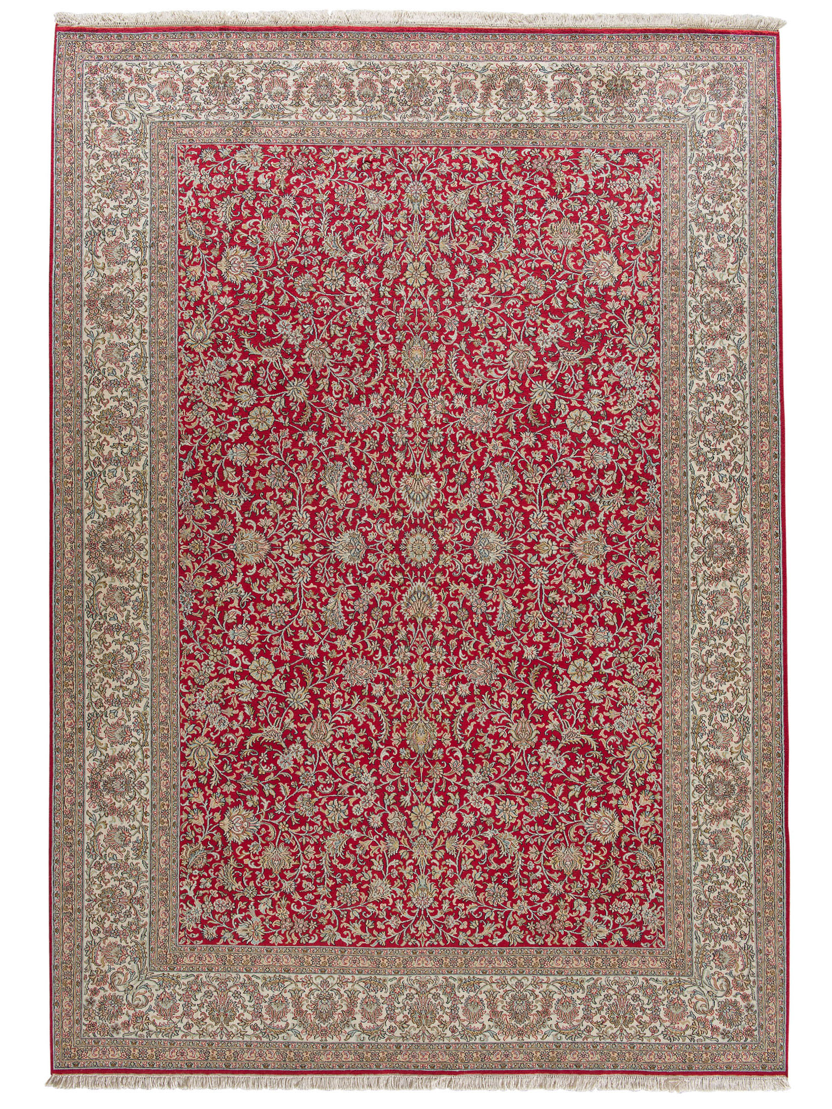 Kaschmir Seide 18/18 ca. 215 x 306 cm, Unikat / Einzelstück