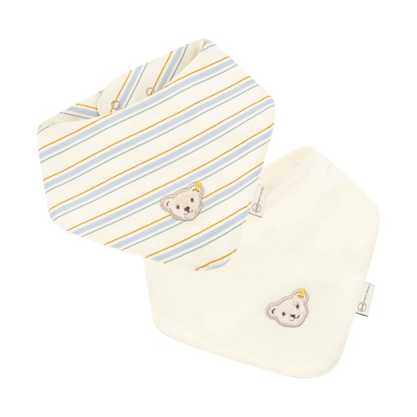 Halstuch 2er Pack, beige für Jungs