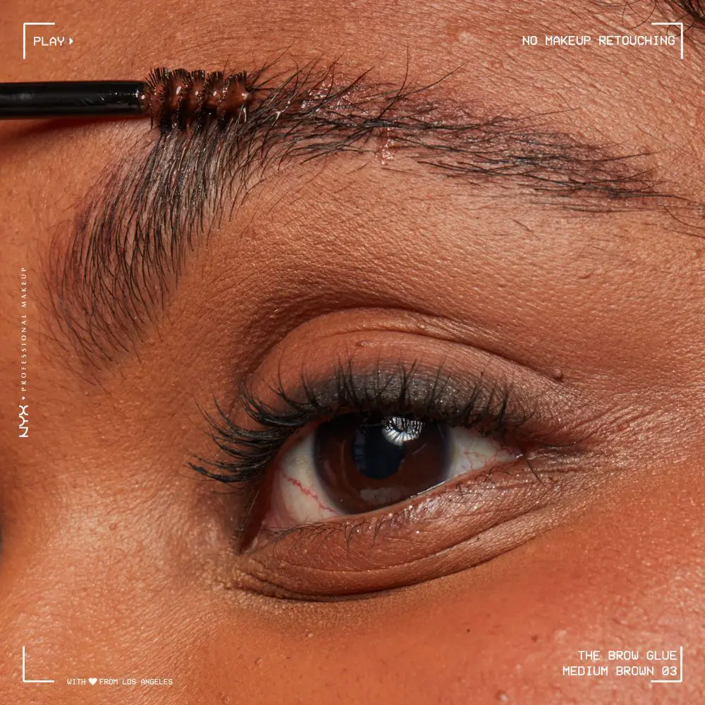 NYX The Brow Glue Cool Brown øjenbrynsgel