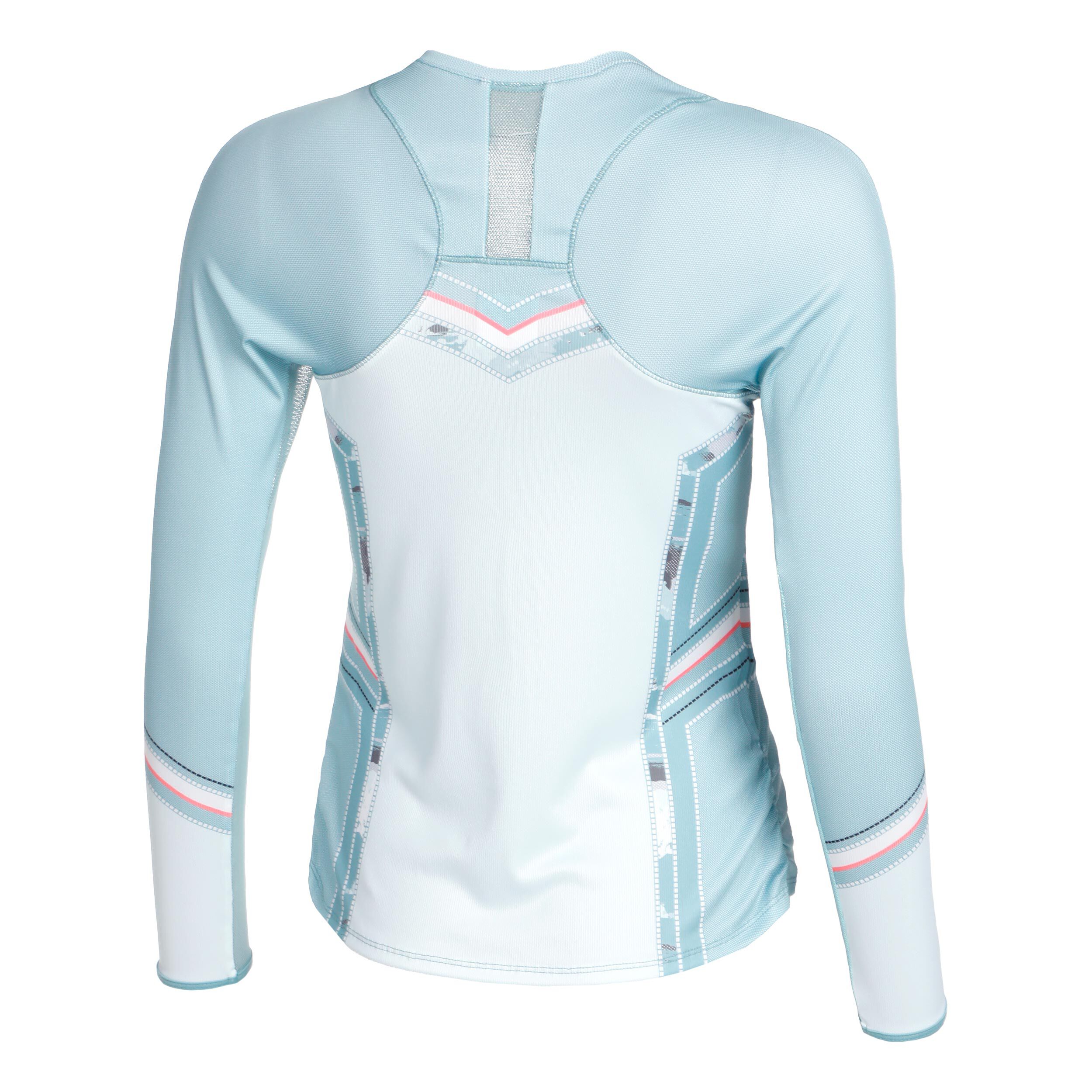 Can't Find Me Longsleeve Damen - Türkis, Mehrfarbig