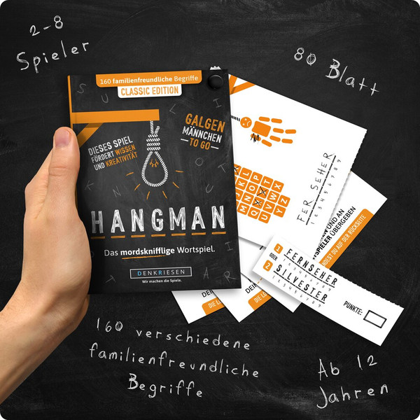 HANGMAN - CLASSIC EDITION - Reisespiel