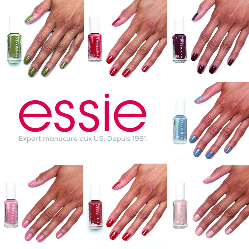 essie Essie – Trousse Exclusive Expressie Week - 7 Vernis à ongles Expressie - Teintes Trousse Expressie Week 7 vernis à ongles séchage express